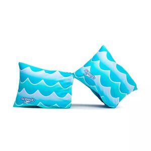 Speedo Kids' Fabric Arm Band - Teal: Swim Training Floats for Ages 2-12 - NIB